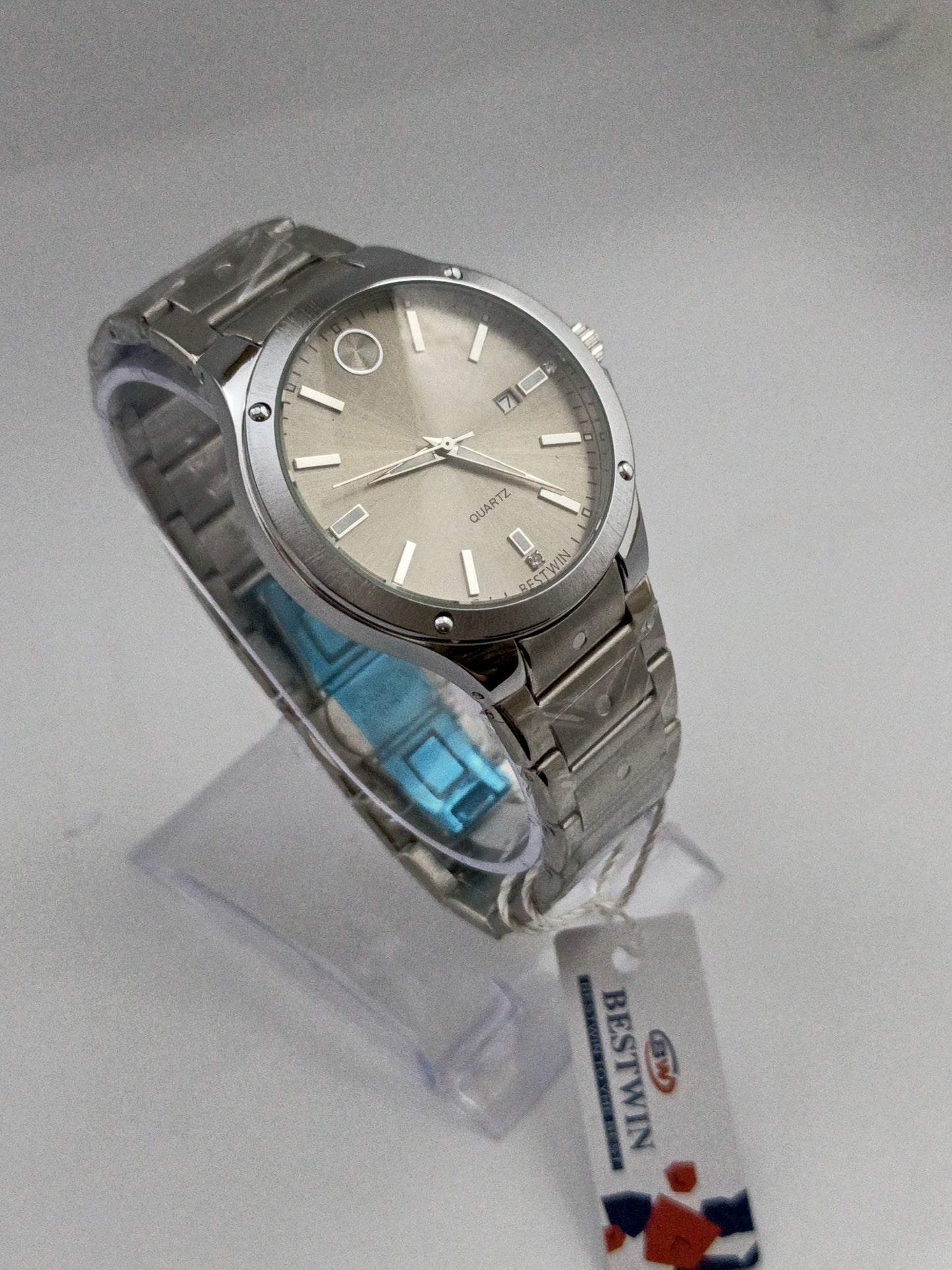 ⌚ Bestwin Quartz Gray Watch