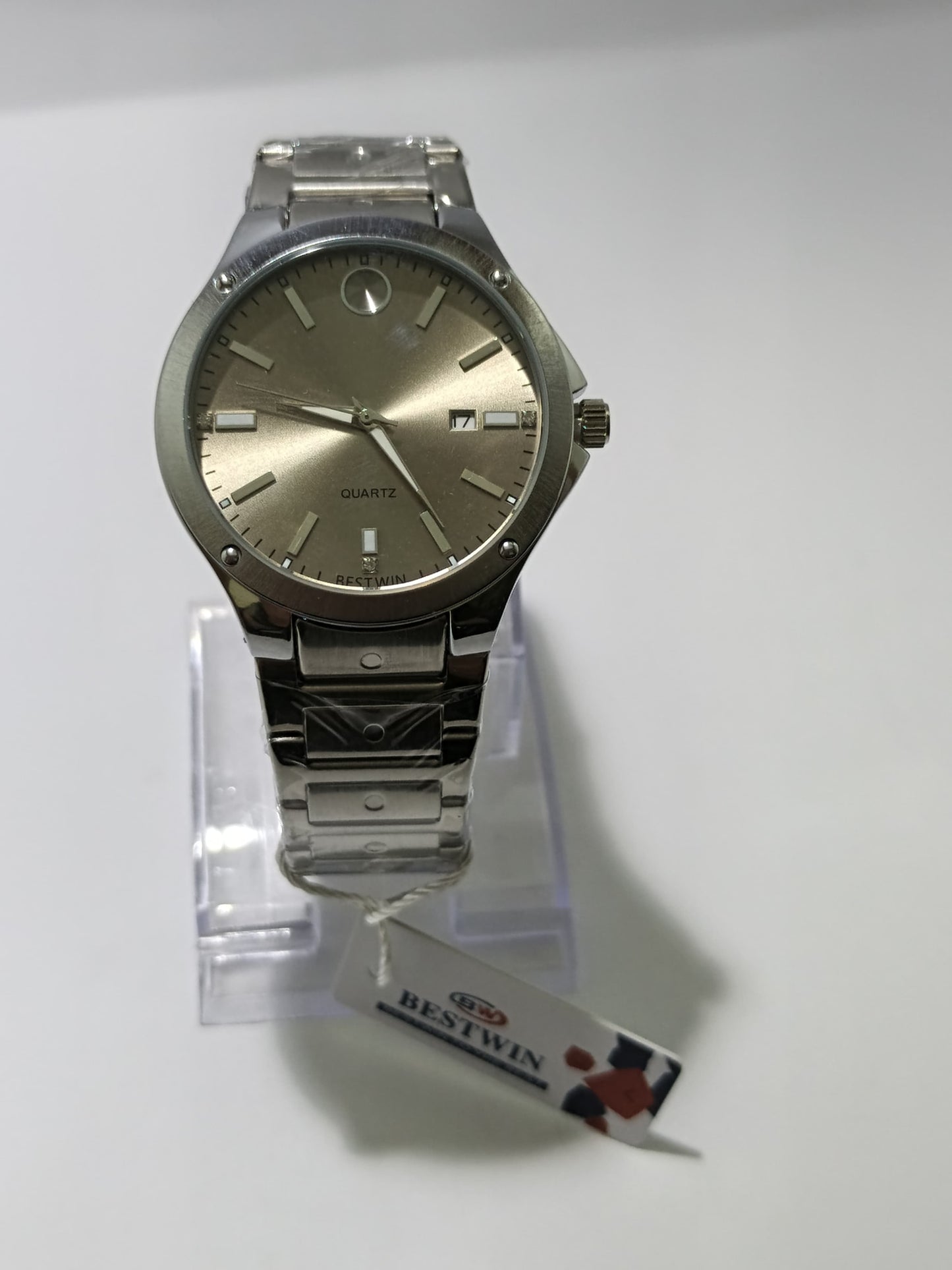 ⌚ Bestwin Quartz Gray Watch
