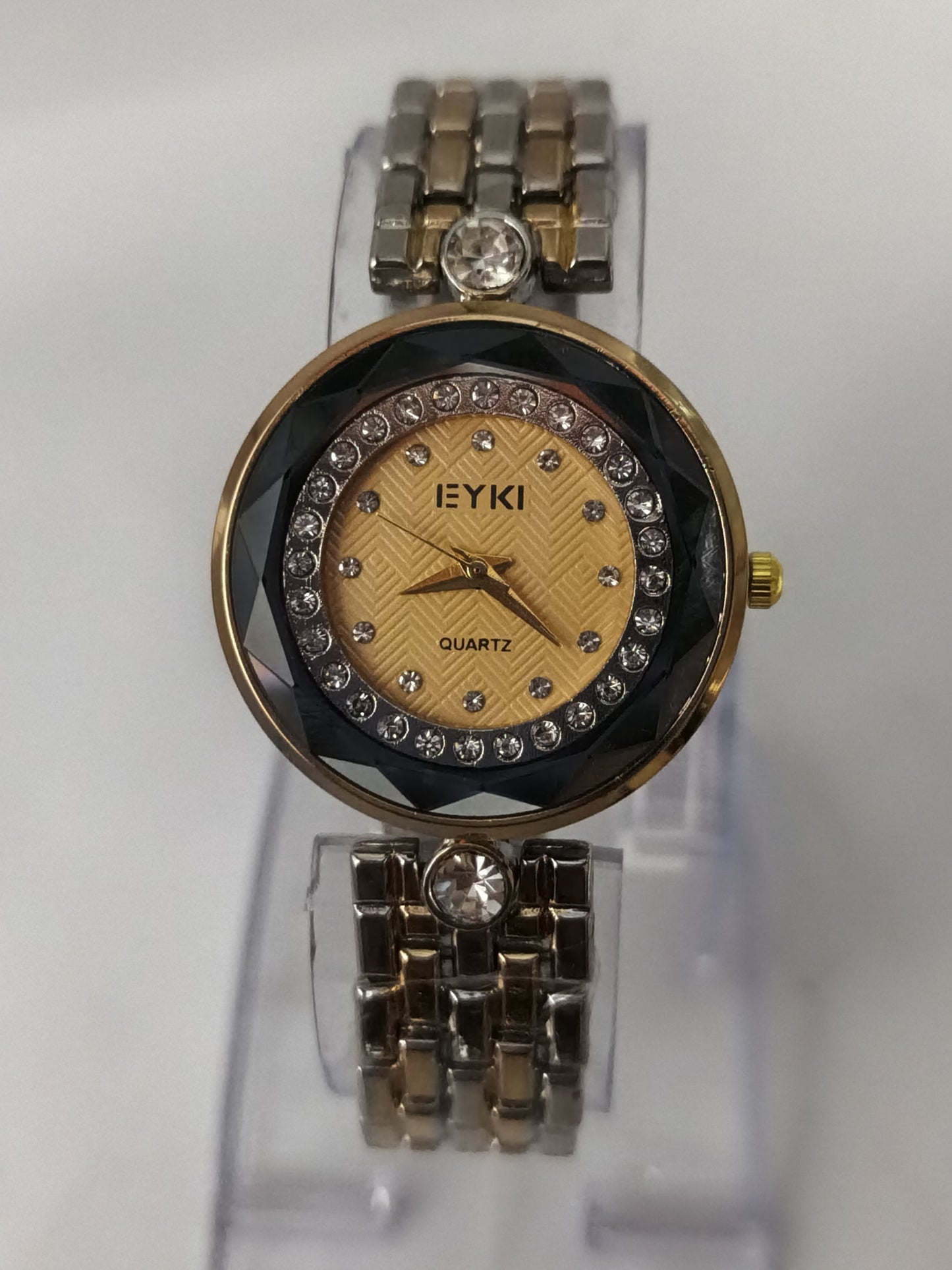 ⌚EYKI Two Tone Silver Copper Female Watch