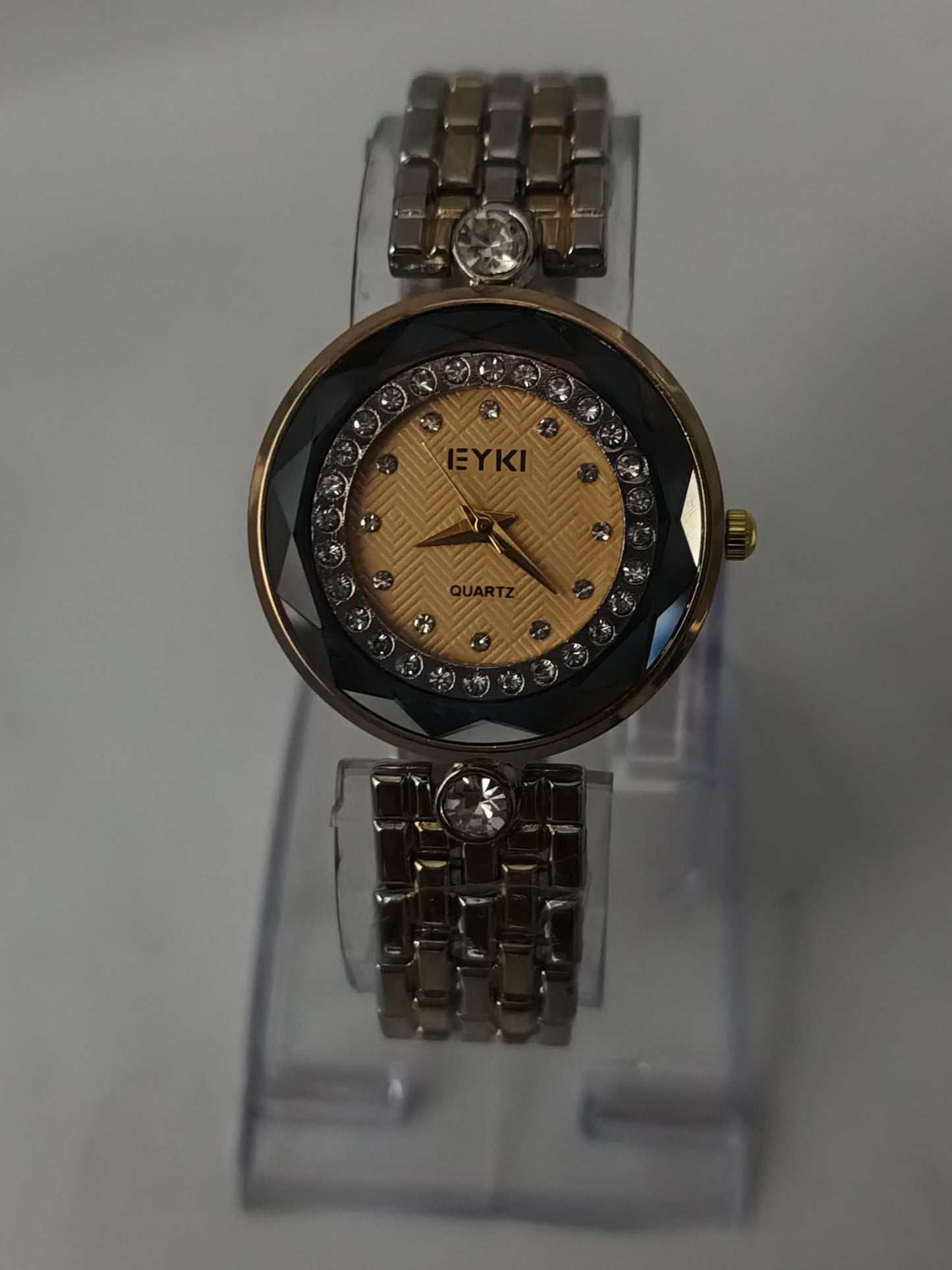 ⌚EYKI Two Tone Silver Copper Female Watch